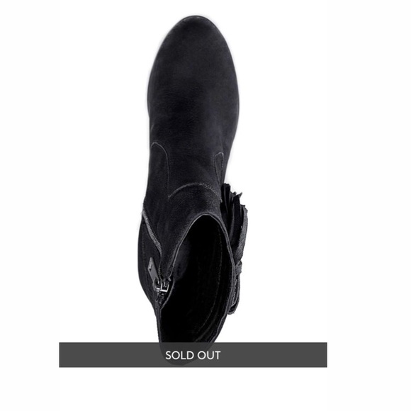 Liebeskind Black Fringe Booties - Picture 5 of 6